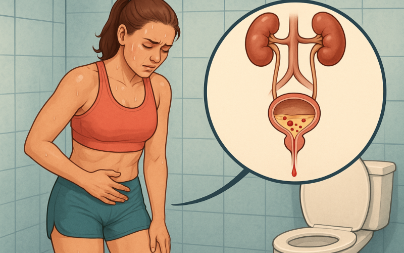 Traces de sang dans les urines sans infection : sport, course à pied et santé 🩸🏃‍♀️