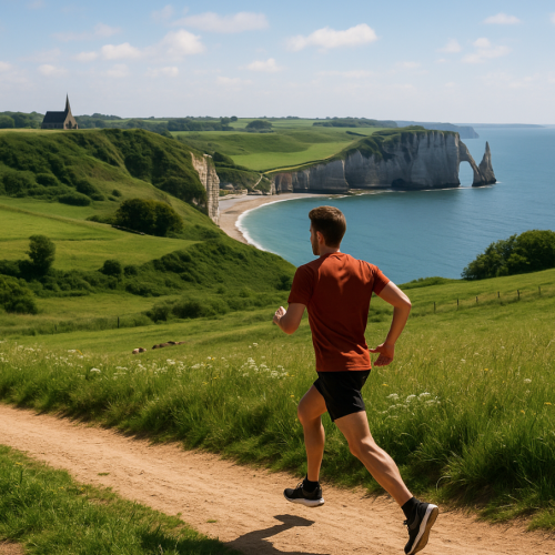 Normandie et course à pied. Découvrez ces merveilles