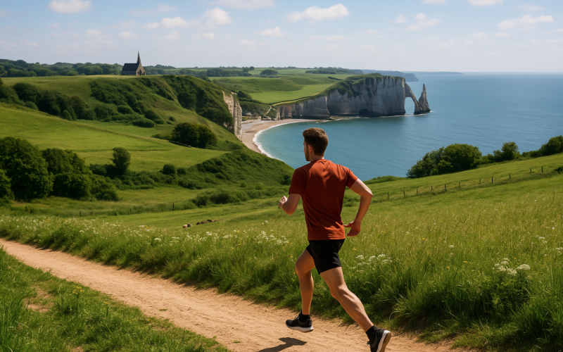 Normandie et course à pied. Découvrez ces merveilles