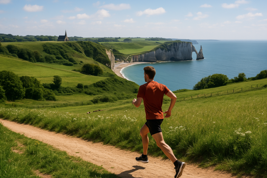 Normandie et course à pied. Découvrez ces merveilles